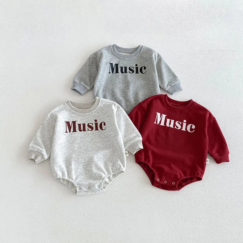 2026 New Spring Baby Bodysuit 3-24M Loose Korean Version Infant Girls One Piece Cute Letter Toddler Clothes Boys Jumpsuit
2026 New Spring Baby Bodysuit 3-24M Loose Korean Version Infant Girls One Piece Cute Letter Toddler Clothes Boys Jumpsuit