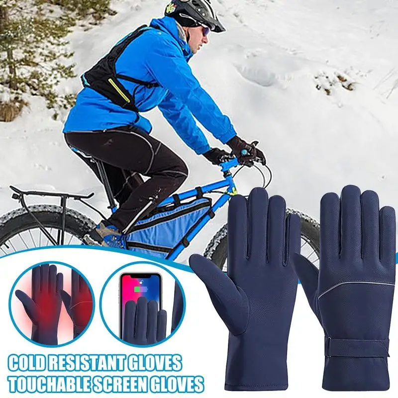 Winter Cycling Gloves 2X Full Finger Winter Cycling Gloves Multifunctional Women Biking Gloves Running Gloves Mens Thermal
Winter Cycling Gloves 2X Full Finger Winter Cycling Gloves Multifunctional Women Biking Gloves Running Gloves Mens Thermal