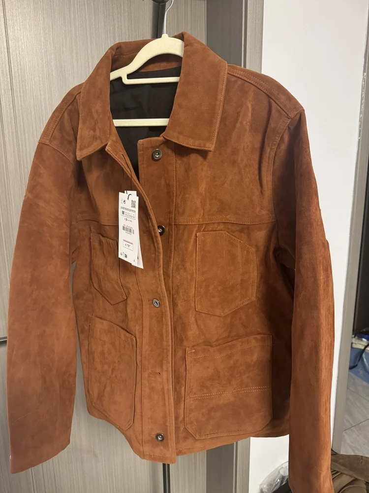 Men's Casual Leather Jaet 5388450 Faux Suede Texture ket Flip Collar Workwear Coat Youth Trendy Long Sve Windproof
Men's Casual Leather Jaet 5388450 Faux Suede Texture ket Flip Collar Workwear Coat Youth Trendy Long Sve Windproof