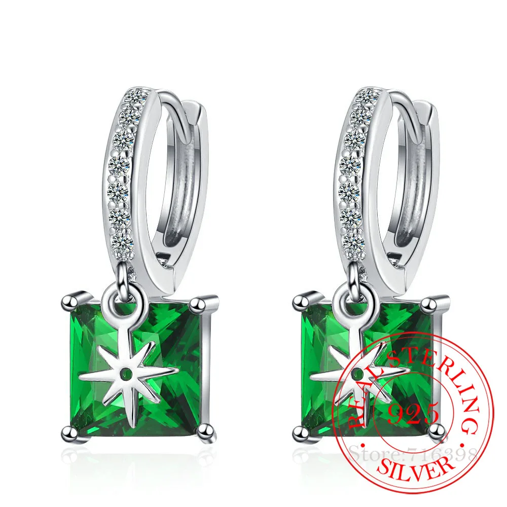 925 Sterling Silver Temperament Geometric Square Star Drop Earrings For Women 2023 Wedding Party Jewelry Gift Female Pendientes
925 Sterling Silver Temperament Geometric Square Star Drop Earrings For Women 2023 Wedding Party Jewelry Gift Female Pendientes