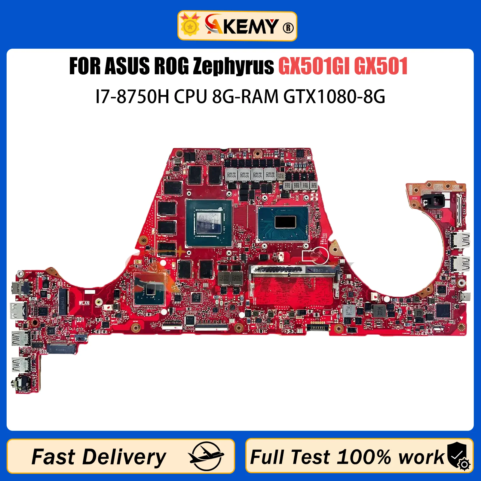 Материнская плата для ноутбука ASUS ROG Zephyrus GX501 GX501GI I7 8-го поколения S GX501GI GX501GM GX501GV GX501GR GX502G GX701G GX501VX GX501G
Материнская плата для ноутбука ASUS ROG Zephyrus GX501 GX501GI I7 8-го поколения S GX501GI GX501GM GX501GV GX501GR GX502G GX701G GX501VX GX501G