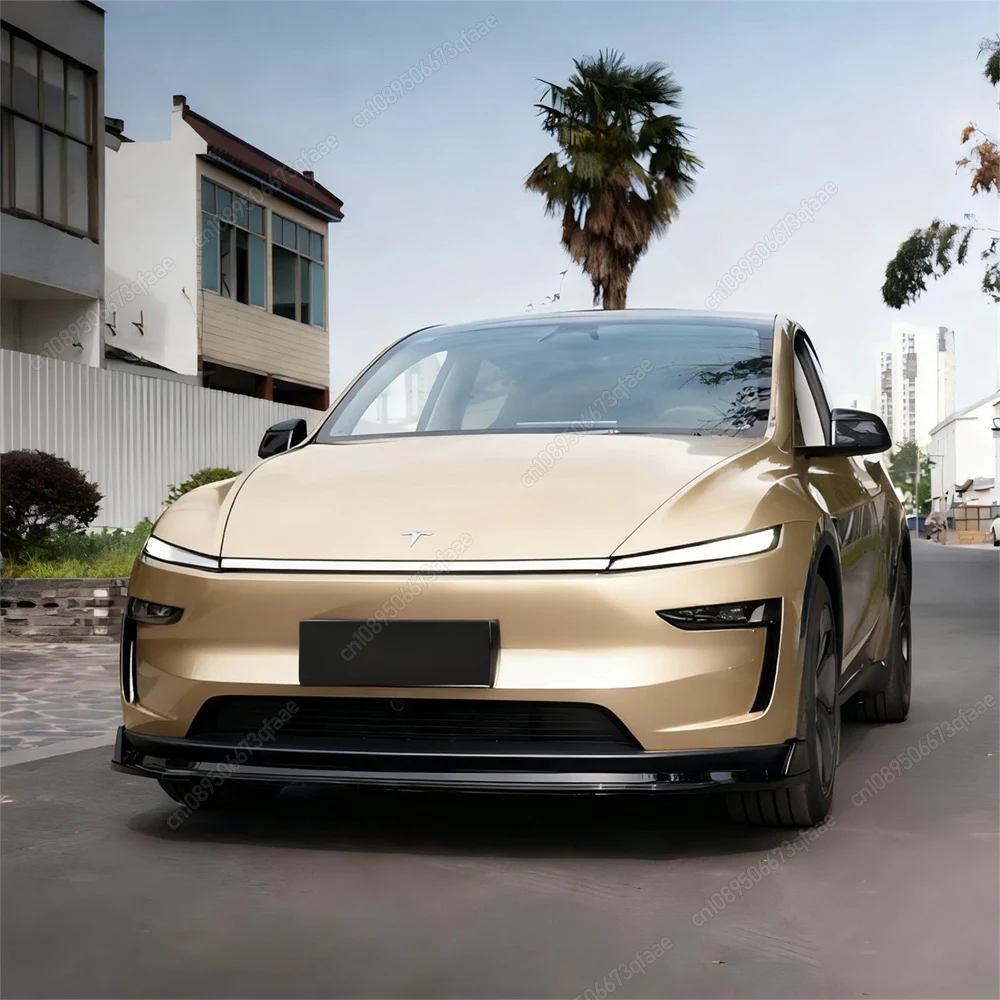 For Tesla Model Y Juniper 2025+ Car Front Bumper Lip Spoiler Diffuser Splitter Body Kits Tuning Car Exterior Upgrade Accessory
For Tesla Model Y Juniper 2025+ Car Front Bumper Lip Spoiler Diffuser Splitter Body Kits Tuning Car Exterior Upgrade Accessory