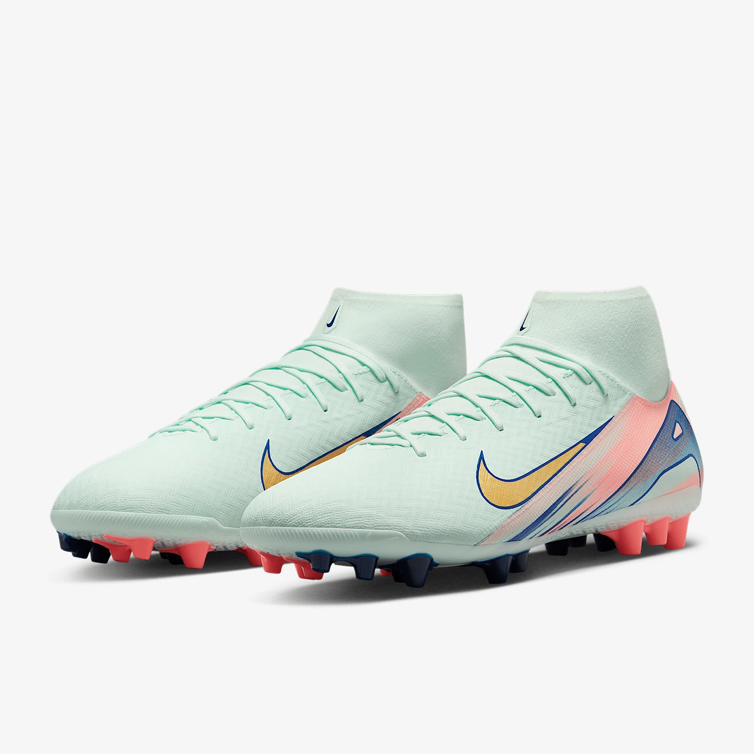 Nike genuine SUPERFLY 10 AG men's mid top training soccer shoes FZ1191-300
Nike genuine SUPERFLY 10 AG men's mid top training soccer shoes FZ1191-300