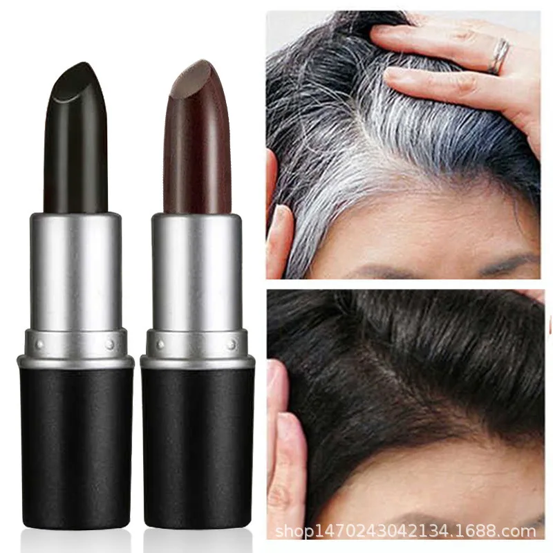 One-Time Hair dye Instant Gray Root Coverage Hair Color Modify Cream Stick Temporary Cover Up White Hair Colour Dye 3.8g
One-Time Hair dye Instant Gray Root Coverage Hair Color Modify Cream Stick Temporary Cover Up White Hair Colour Dye 3.8g