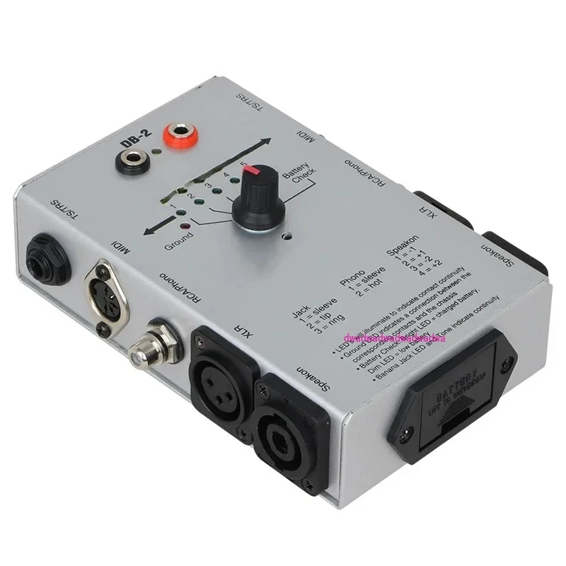 DB-2 Line Tester Audio Cable Signal Test Instrument Audio Engineering Line Tester Multi-Function Line Tester
DB-2 Line Tester Audio Cable Signal Test Instrument Audio Engineering Line Tester Multi-Function Line Tester