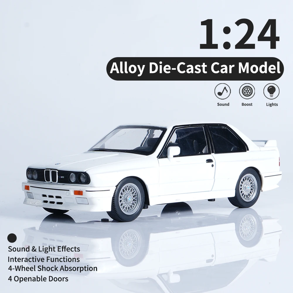 1:24 White Alloy Car Model,Sound&Light Effect,Four Wheel Suspension,4 Doors Openable,Home Decor,Halloween/Christmas Boy Girl Gift
1:24 White Alloy Car Model,Sound&Light Effect,Four Wheel Suspension,4 Doors Openable,Home Decor,Halloween/Christmas Boy Girl Gift