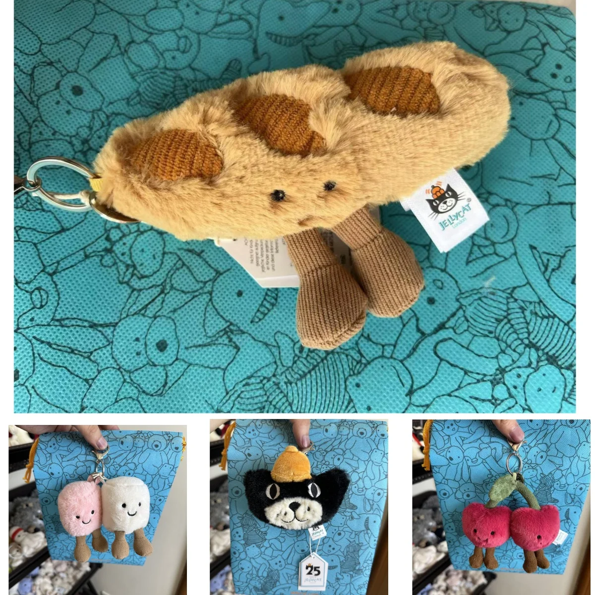 plush cotton cat candy two-color lovely soft two-color keychain croissant plush keychain Cherry plush keychain plush
plush cotton cat candy two-color lovely soft two-color keychain croissant plush keychain Cherry plush keychain plush