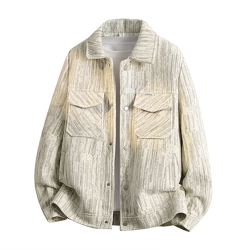 Fashion Turn-down Collar Jackets for Men Casual Comfortable All-match Male Clothes Outdoor Quality Trend Coats 2026 Spring New
Fashion Turn-down Collar Jackets for Men Casual Comfortable All-match Male Clothes Outdoor Quality Trend Coats 2026 Spring New