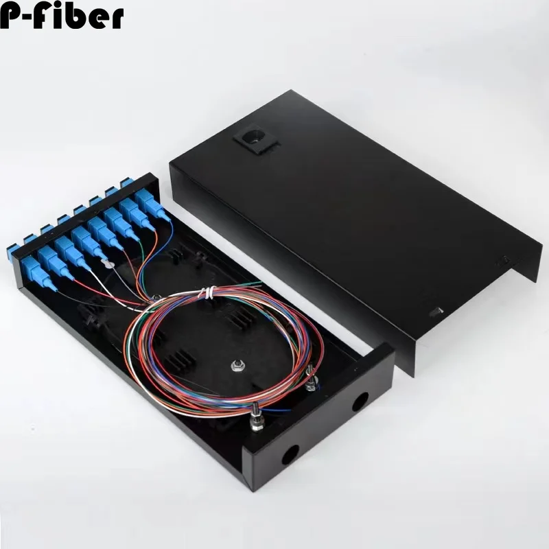 terminal box 8-port SC fully equipped with 8-core optical fiber fusion optical cable with pigtail fiber flange can be customized
terminal box 8-port SC fully equipped with 8-core optical fiber fusion optical cable with pigtail fiber flange can be customized