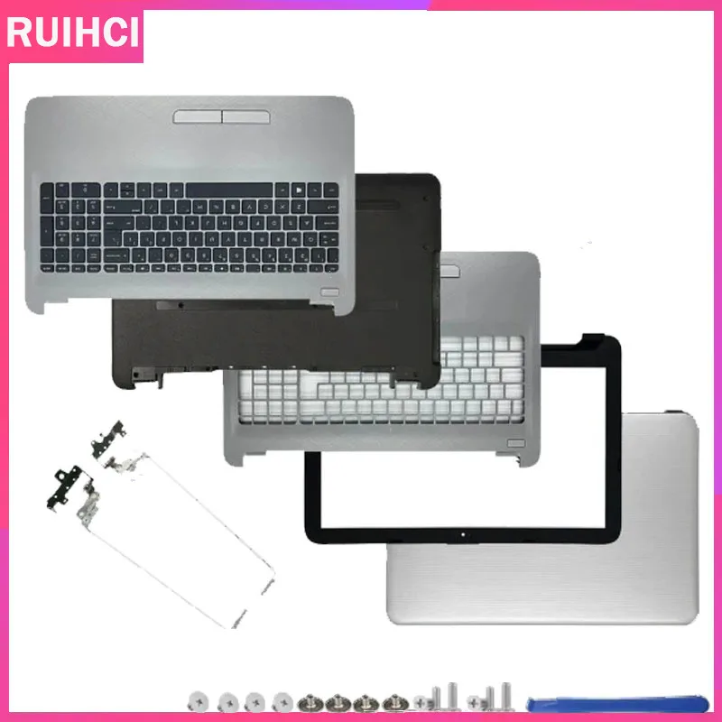 For HP 15-AC 15-AY 15-BA 15-AF 15-BD 250 255 256 G4 G5 TPN-C125 TPN-C126 LCD Back Cover/Front Bezel/Palmrest Upper/Bottom Case
For HP 15-AC 15-AY 15-BA 15-AF 15-BD 250 255 256 G4 G5 TPN-C125 TPN-C126 LCD Back Cover/Front Bezel/Palmrest Upper/Bottom Case