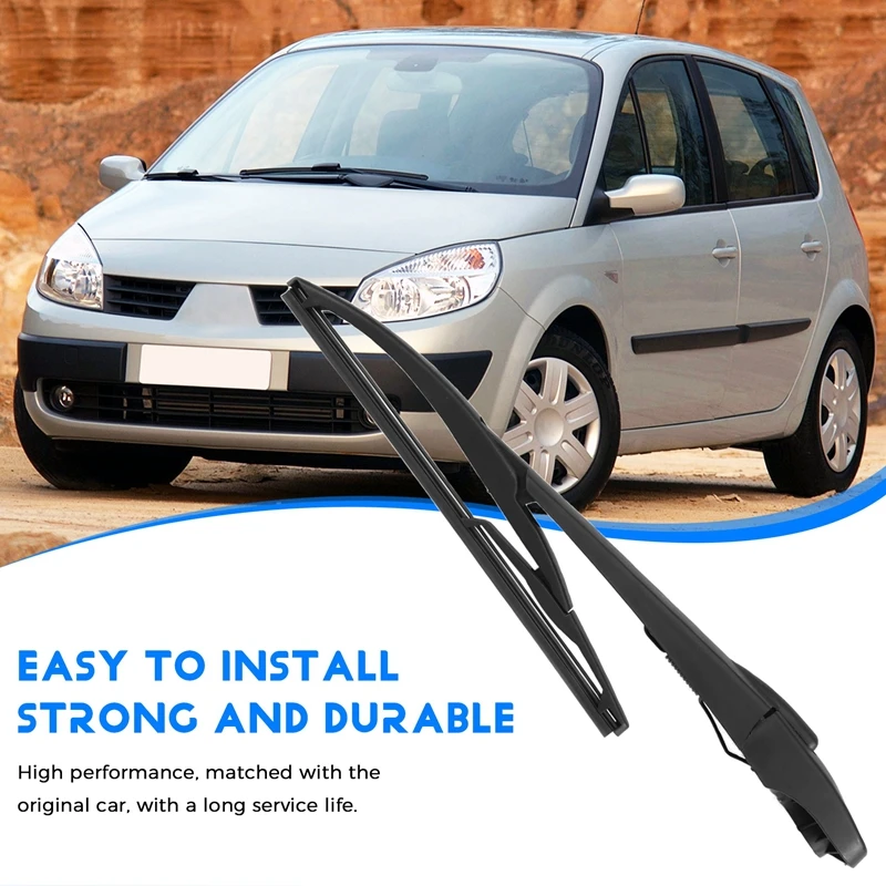 Rear Wiper Blade & Arm Set Kit for Scenic 2 / Grand Scenic 2 Windshield Windscreen 2003 - 2009-BTFL
Rear Wiper Blade & Arm Set Kit for Scenic 2 / Grand Scenic 2 Windshield Windscreen 2003 - 2009-BTFL