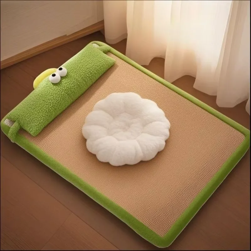 Dog Beds/Mats All Season Rattan Mat with Plush Border Sponge Filled Pet Bed Washable Cozy Bed for Dogs Cats Indoor Daily Use
Dog Beds/Mats All Season Rattan Mat with Plush Border Sponge Filled Pet Bed Washable Cozy Bed for Dogs Cats Indoor Daily Use