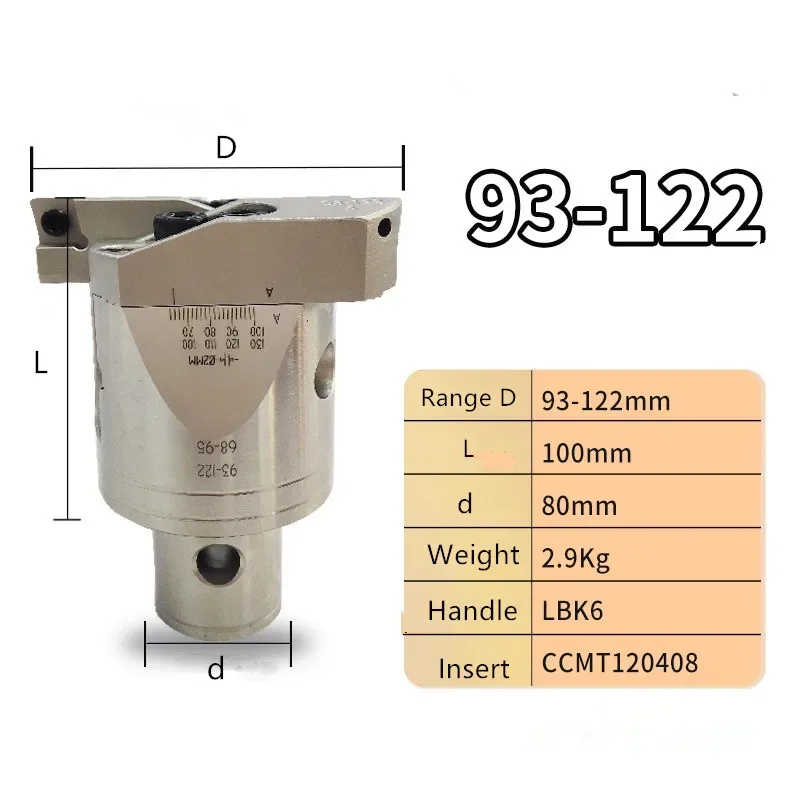 High precision TWE93122 Twin-bit Rough zigzag or sawtooth Boring Head cutter used for deep holes,CCMT120408 insert, boring tool
High precision TWE93122 Twin-bit Rough zigzag or sawtooth Boring Head cutter used for deep holes,CCMT120408 insert, boring tool