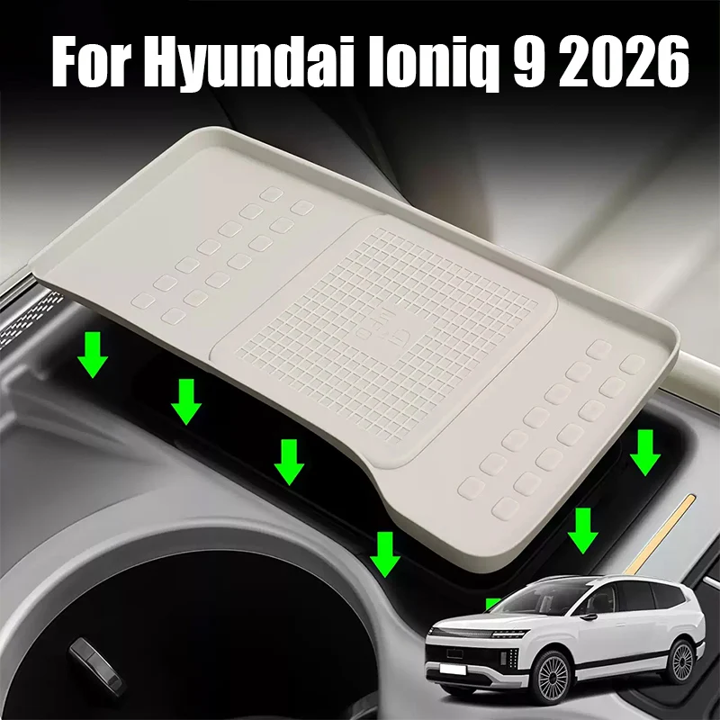 For Hyundai Ioniq 9 2026 Non fingerprint version central control wireless charging protection pad
For Hyundai Ioniq 9 2026 Non fingerprint version central control wireless charging protection pad