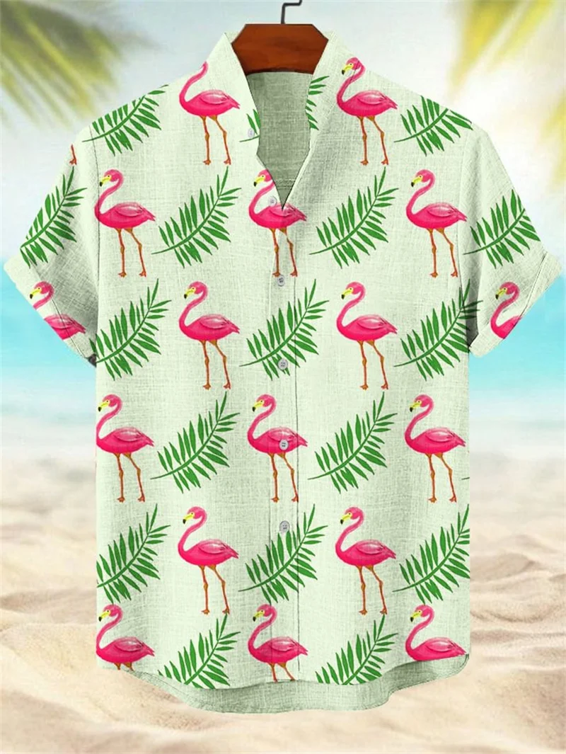 Men's Hawaiian Shirt 3D Printed Coconut Palm Pattern Fashion Button Short Sleeve Collar Street Wear Men's Shirt 2025
Men's Hawaiian Shirt 3D Printed Coconut Palm Pattern Fashion Button Short Sleeve Collar Street Wear Men's Shirt 2025