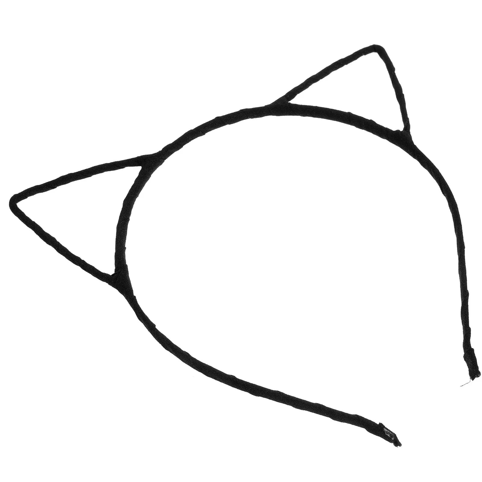 Black Ears Headband Silk Material Alloy Frame Bendable Wire Cat Ear Length 5Cm Headband Width 12.5cm for Costume
Black Ears Headband Silk Material Alloy Frame Bendable Wire Cat Ear Length 5Cm Headband Width 12.5cm for Costume