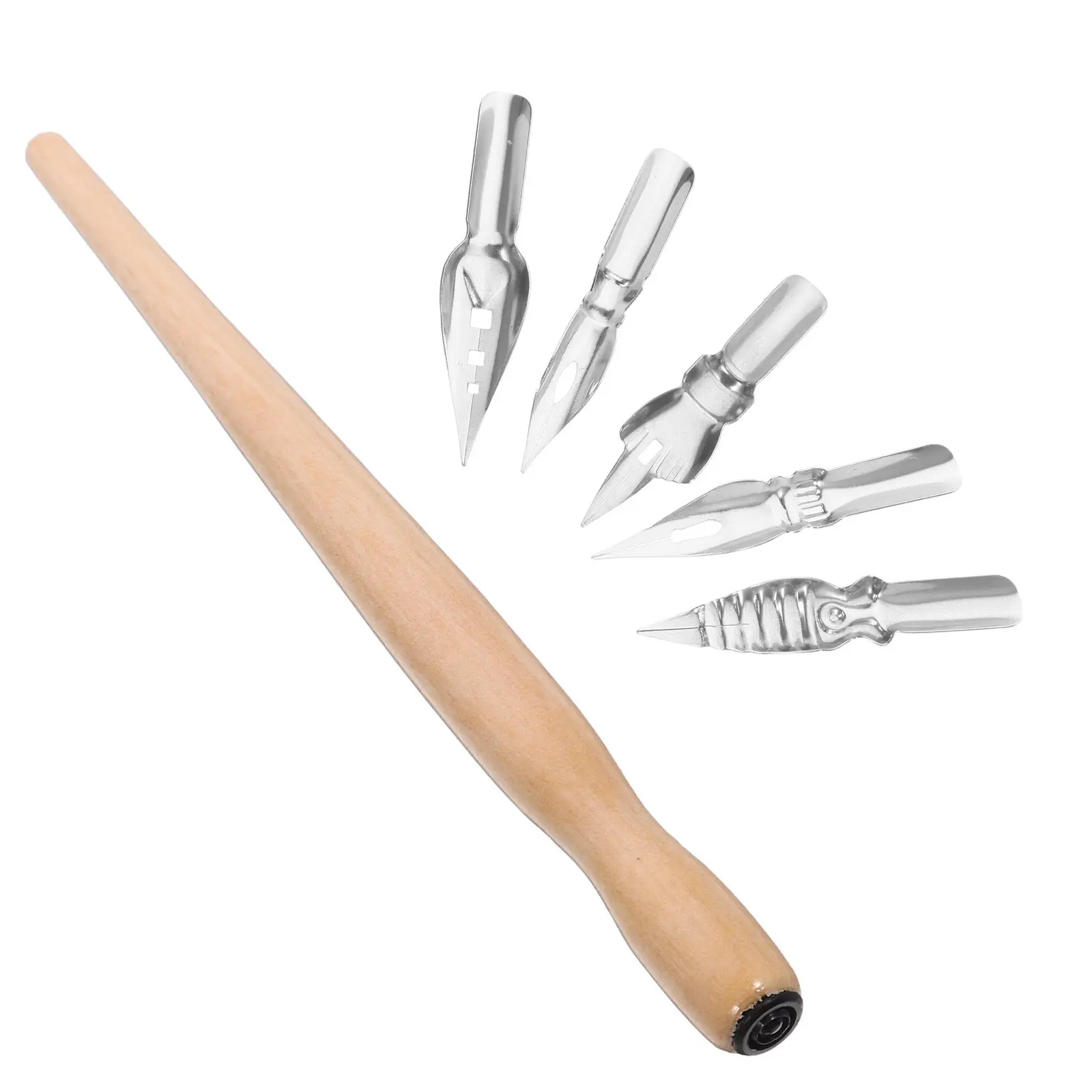 1Set Elegant Calligraphy Dip Pen Set Natural Wood Nib Irregular Rod Stable Grip Smooth Line Control for Signature
1Set Elegant Calligraphy Dip Pen Set Natural Wood Nib Irregular Rod Stable Grip Smooth Line Control for Signature