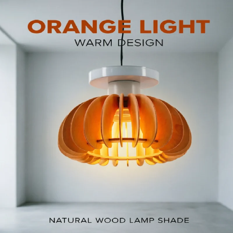 Nordic Wood Pendant Lamp, Creative Shell Design, Warm Light Fixture for Living Room Dining Room
Nordic Wood Pendant Lamp, Creative Shell Design, Warm Light Fixture for Living Room Dining Room