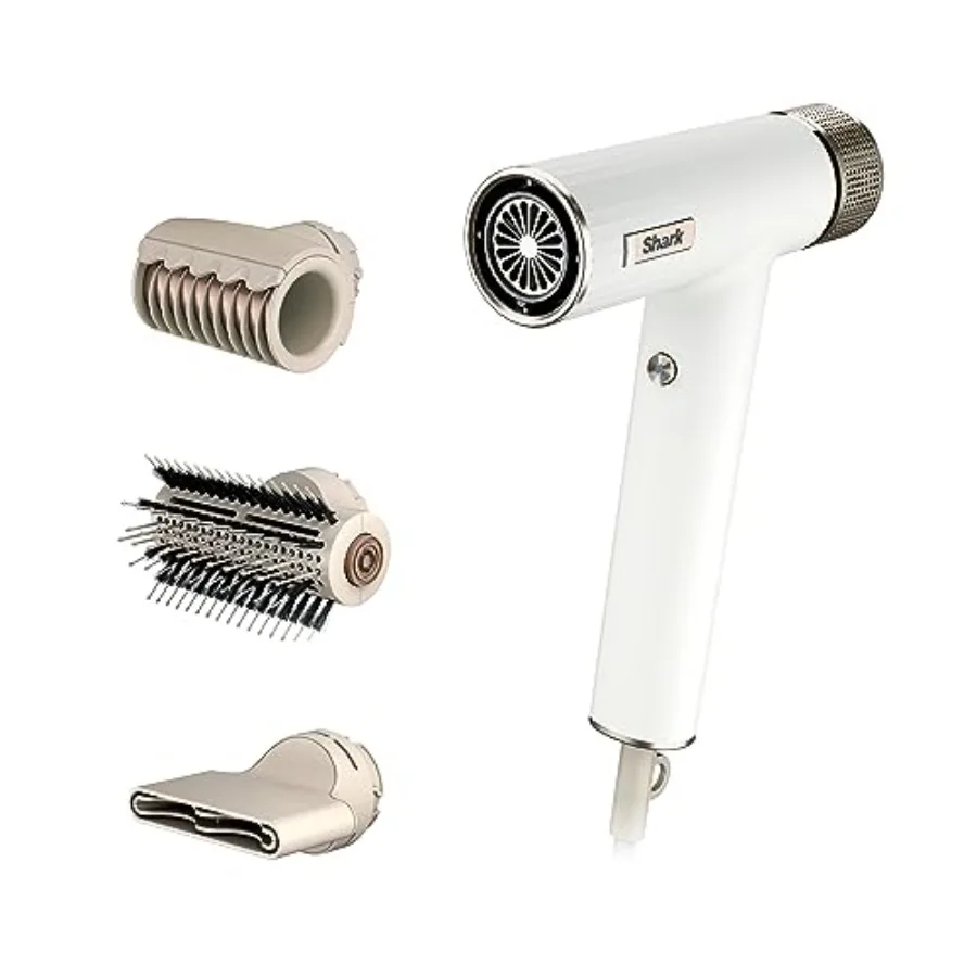 Shark Hair Dryer SpeedStyle for straight wavy hair silk finish no heat damage portable powerful blow dryer with 3 styling tools
Shark Hair Dryer SpeedStyle for straight wavy hair silk finish no heat damage portable powerful blow dryer with 3 styling tools