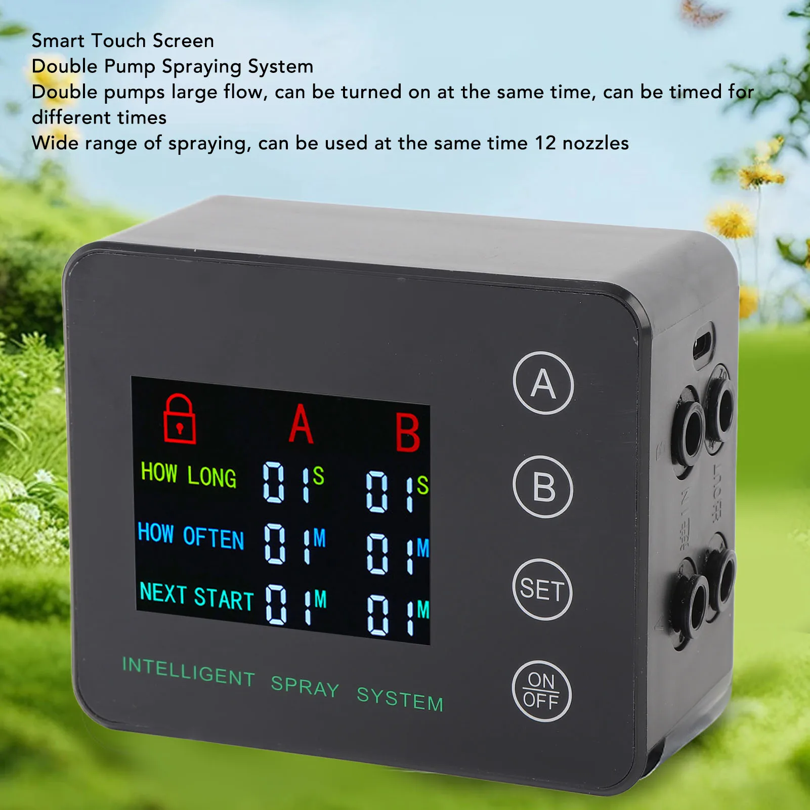 Рептилия Mister 2 м, ход всасывания, автоматическое запотевание, двойной насос, порт типа C, регулируемые насадки, увлажнитель для рептилий для аквариума 
Рептилия Mister 2 м, ход всасывания, автоматическое запотевание, двойной насос, порт типа C, регулируемые насадки, увлажнитель для рептилий для аквариума