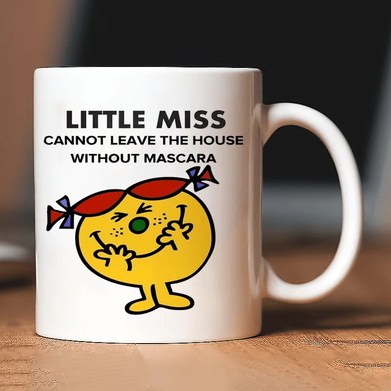 1 Fun cartoon design ceramic mug, machine washable, multi-purpose, white, perfect gift for coffee lovers
1 Fun cartoon design ceramic mug, machine washable, multi-purpose, white, perfect gift for coffee lovers