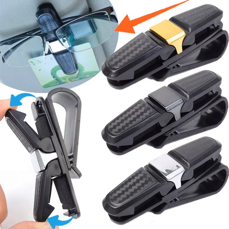 Car Glasses Case Universal Car Sun Visor Glasses Holder Sunglasses Clip Card Ticket Eyeglasses Holder Auto Interior Accessories
Car Glasses Case Universal Car Sun Visor Glasses Holder Sunglasses Clip Card Ticket Eyeglasses Holder Auto Interior Accessories