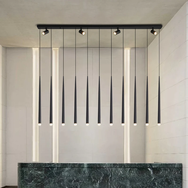 Restaurant chandelier Nordic Luxury Creative Personality Modern Restaurant kitchen bar attic black Lighting LED Chandelier
Restaurant chandelier Nordic Luxury Creative Personality Modern Restaurant kitchen bar attic black Lighting LED Chandelier