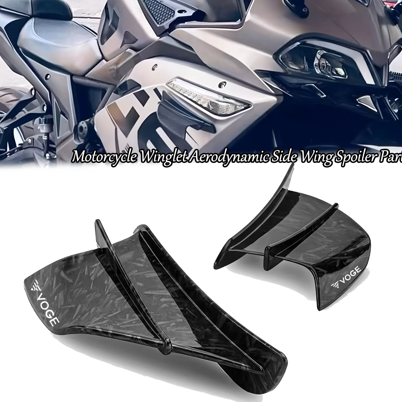 Motorcycle Winglet Aerodynamic Wing Kit Spoiler for Loncin Voge 300RR Accessories250RR 300 RR 2019 2020 ER10 SR4 350 2022 2023
Motorcycle Winglet Aerodynamic Wing Kit Spoiler for Loncin Voge 300RR Accessories250RR 300 RR 2019 2020 ER10 SR4 350 2022 2023