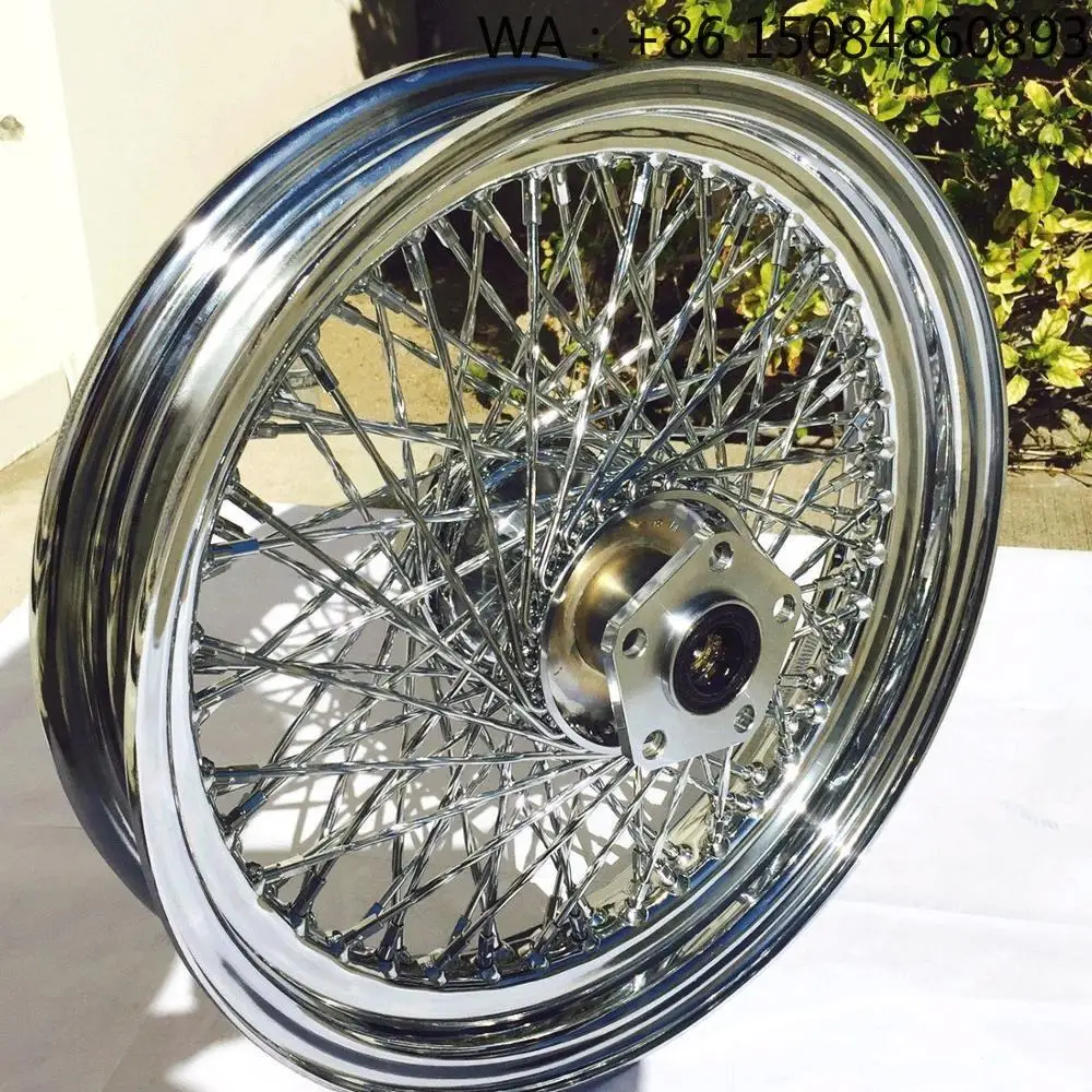 6061-T6 aluminum alloy aerospace material, motorcycle parts, 16-21 Inch Chrome Steel Forged Spoke Wheels for Motorcycle Modific
6061-T6 aluminum alloy aerospace material, motorcycle parts, 16-21 Inch Chrome Steel Forged Spoke Wheels for Motorcycle Modific