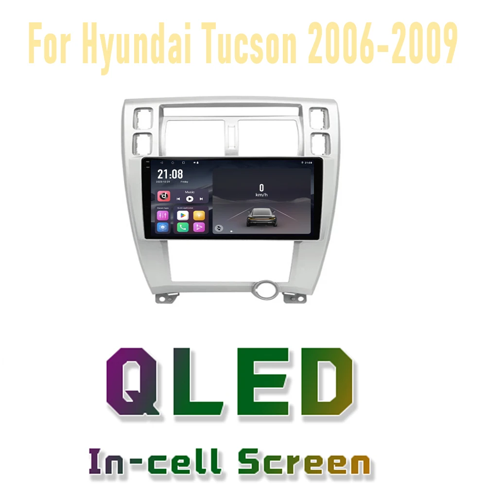 4GB+64GB 10" For Hyundai Tucson 2006-2009 Car Stereo Radio CarPlay Android15 Auto Head Unit GPS WIFI Navi Multimedia Player
4GB+64GB 10" For Hyundai Tucson 2006-2009 Car Stereo Radio CarPlay Android15 Auto Head Unit GPS WIFI Navi Multimedia Player