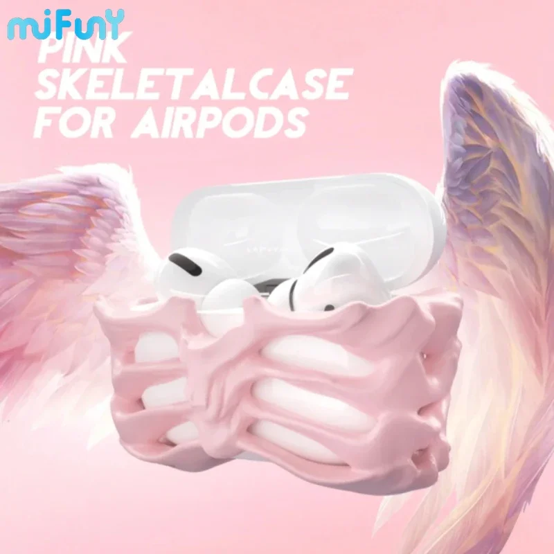 Оригинальный чехол MiFuny с рисунком скелета Airpods, чехол для телефона, украшение, дизайнерский полимерный защитный чехол, аксессуары для наушников Y2K, подарок
Оригинальный чехол MiFuny с рисунком скелета Airpods, чехол для телефона, украшение, дизайнерский полимерный защитный чехол, аксессуары для наушников Y2K, подарок