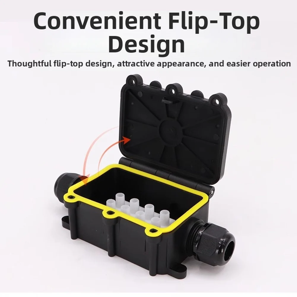 2pcs Outdoor Waterproof Junction Box, T-Junction Box, For EW-2068-3T Outdoor Electrical Cable Connector Enclosure For Garden
2pcs Outdoor Waterproof Junction Box, T-Junction Box, For EW-2068-3T Outdoor Electrical Cable Connector Enclosure For Garden