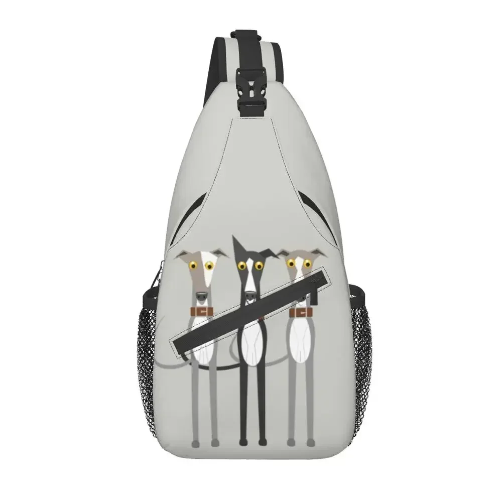 Cute Greyhound Sighthound Dog Sling Bag for Men Fashion Whippet Puppy Shoulder Chest Crossbody Backpack Cycling Camping Daypack
Cute Greyhound Sighthound Dog Sling Bag for Men Fashion Whippet Puppy Shoulder Chest Crossbody Backpack Cycling Camping Daypack