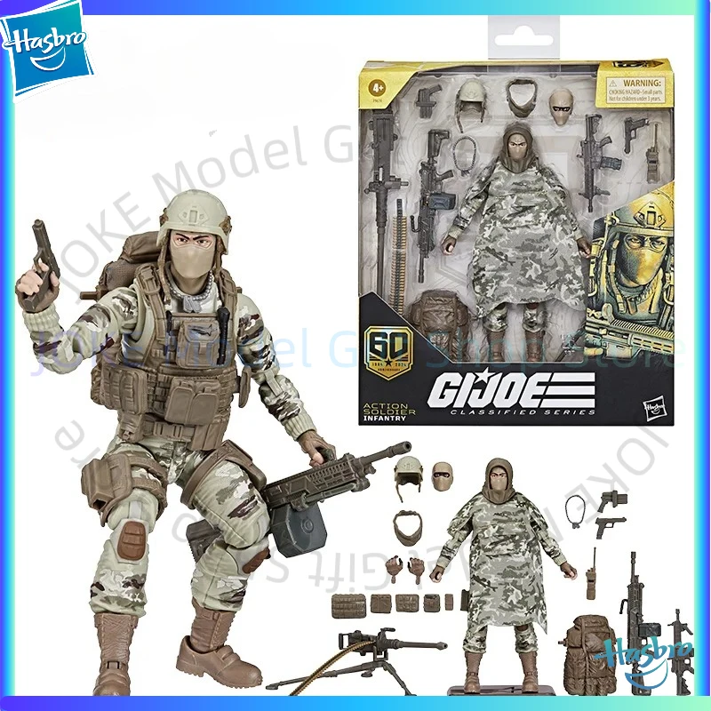 HASBRO G.I.J CLASSIFIED SERIES 60 ANNIVERSARY Action Soldier Original Anime Action Figure Model Toy Gift Collection
HASBRO G.I.J CLASSIFIED SERIES 60 ANNIVERSARY Action Soldier Original Anime Action Figure Model Toy Gift Collection