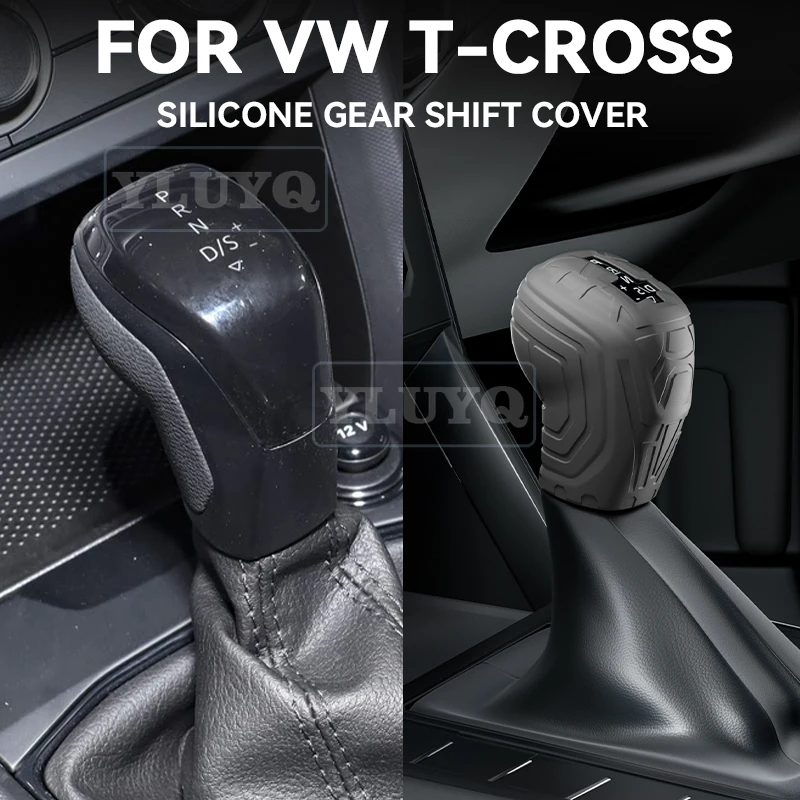 For VW T-CROSS Silicone Gear Shift Cover Car Gear Protection Anti-Slip Pad Car Interior Accessories
For VW T-CROSS Silicone Gear Shift Cover Car Gear Protection Anti-Slip Pad Car Interior Accessories
