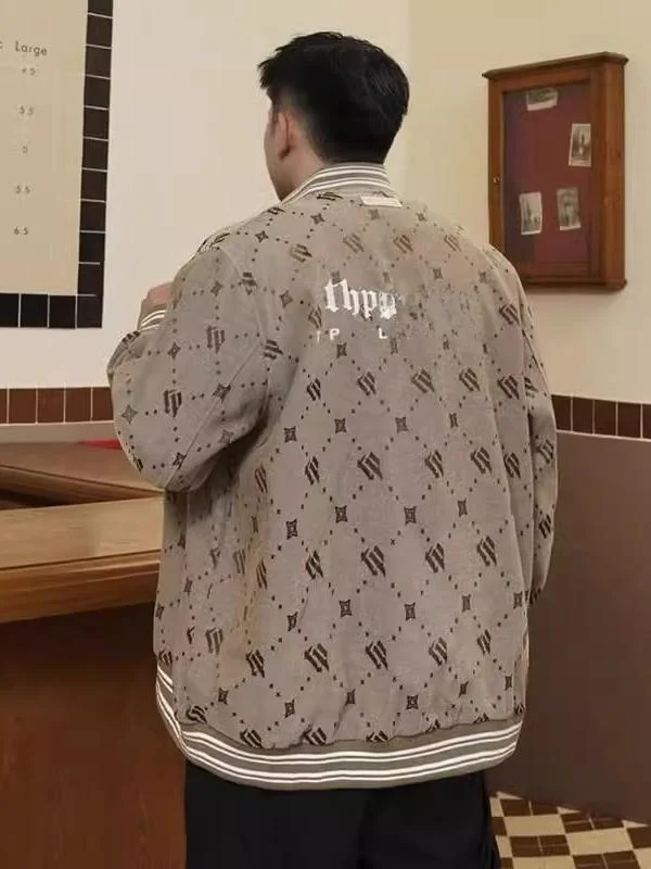 Trendy plus Size Men's Baseball Collar Jacket Loose Casual Oversize Autumn Winter New Style Polyester Antimicrobial Outerwear
Trendy plus Size Men's Baseball Collar Jacket Loose Casual Oversize Autumn Winter New Style Polyester Antimicrobial Outerwear
