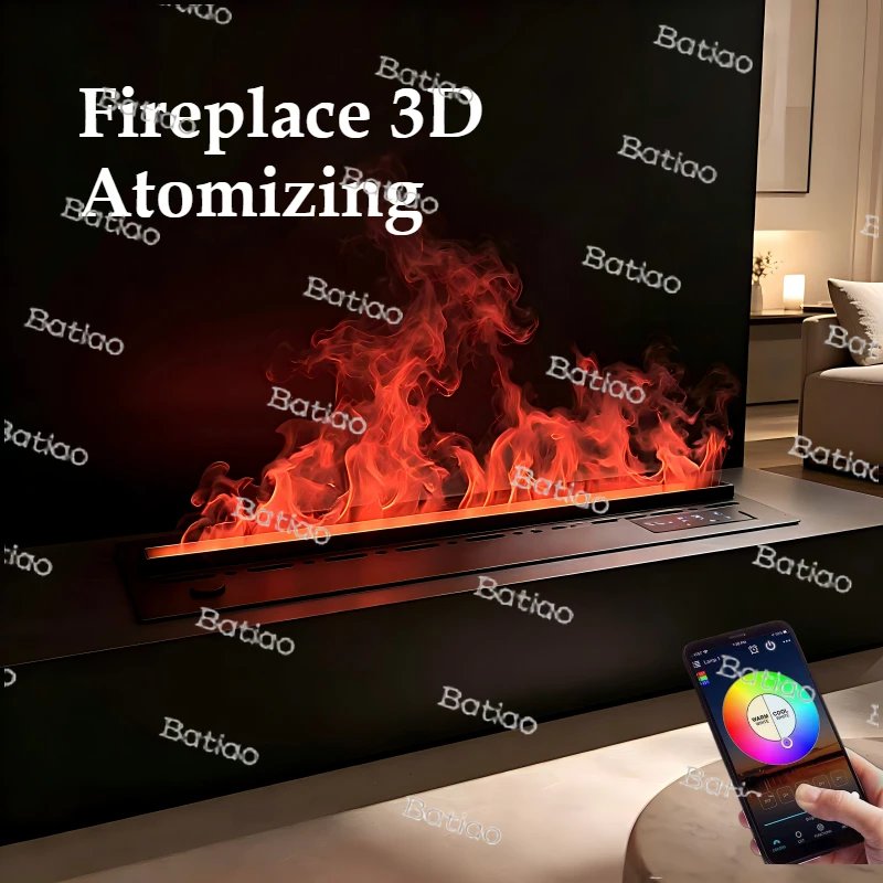 RGB 7 Colors Flame Electric led Fireplace 100cm 3D Water Vapor Atomizing instant Fireplace Recessed flame chimney Remote Control
RGB 7 Colors Flame Electric led Fireplace 100cm 3D Water Vapor Atomizing instant Fireplace Recessed flame chimney Remote Control
