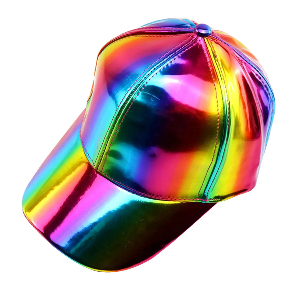 Baseball Cap Adjustable Holographic Colorful Peak Sun Block Outdoor Hat 56-58cm Uv Protection Stylish Baseball Caps
Baseball Cap Adjustable Holographic Colorful Peak Sun Block Outdoor Hat 56-58cm Uv Protection Stylish Baseball Caps