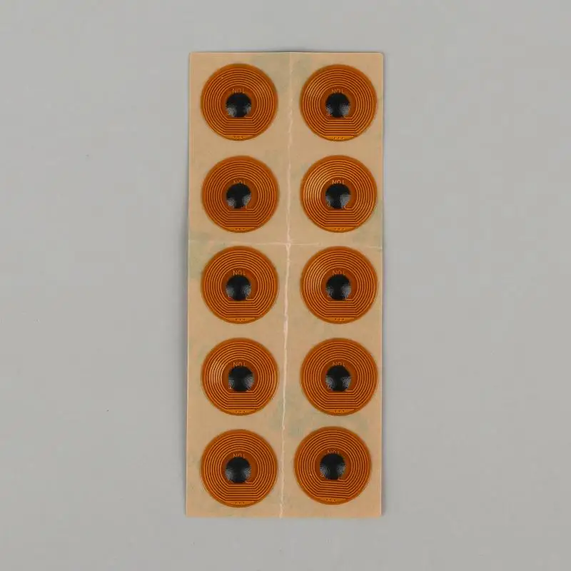 5/10Pcs 10MM Diameter High Temperature RFID NFC FPC Tags NXP NFC213 Mini Cards 13.56MHz Anti-Fake Anti-Metal Passive RF Card
5/10Pcs 10MM Diameter High Temperature RFID NFC FPC Tags NXP NFC213 Mini Cards 13.56MHz Anti-Fake Anti-Metal Passive RF Card