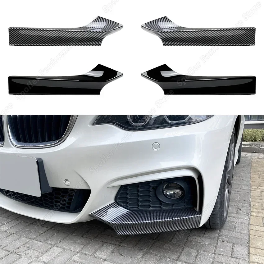 Glossy Black Front Bumper Splitter Fog Lamp Cover Trim For BMW 2 Series F22 F23 Coupe/Cabrio M Sport MP Side Spoiler 2014-2022
Glossy Black Front Bumper Splitter Fog Lamp Cover Trim For BMW 2 Series F22 F23 Coupe/Cabrio M Sport MP Side Spoiler 2014-2022