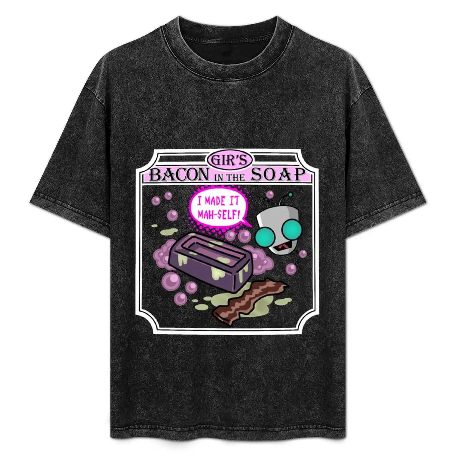 Gir's Handmade Bacon in the Soap T-Shirt Soft Durable Cotton T-Shirt
Gir's Handmade Bacon in the Soap T-Shirt Soft Durable Cotton T-Shirt