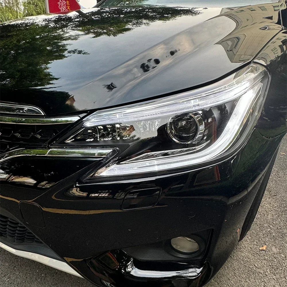 Передние фонари автомобиля, аксессуары для Toyota REIZ Mark X 2013-2018, светодиодные автомобильные фары, обновленный объектив проектора в сборе Plug and Play
Передние фонари автомобиля, аксессуары для Toyota REIZ Mark X 2013-2018, светодиодные автомобильные фары, обновленный объектив проектора в сборе Plug and Play