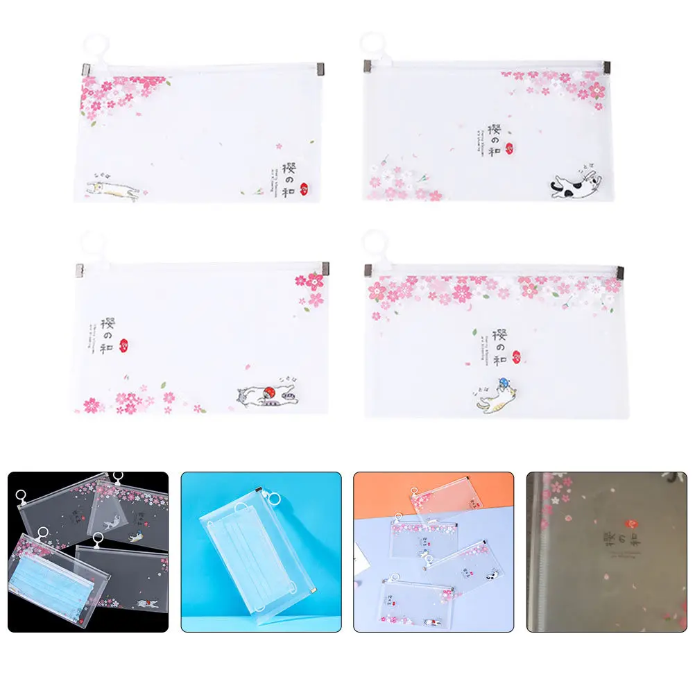 4pcs Cartoon File Bags Students Storage Waterproof Plastic Toiletry Bag Mask Pouch Stationery Coin Purse Gift
4pcs Cartoon File Bags Students Storage Waterproof Plastic Toiletry Bag Mask Pouch Stationery Coin Purse Gift
