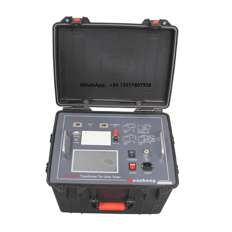 Insulation Power Factor Tester Transformer Capacitance & Tan Delta Test Equipment High Pressure Dielectric Loss Tester
Insulation Power Factor Tester Transformer Capacitance & Tan Delta Test Equipment High Pressure Dielectric Loss Tester