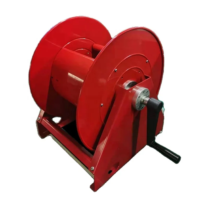Wall Mounted Manual Held Wire Reel Hand Crank High Pressure Hose Reel For Fire With Wheel
Wall Mounted Manual Held Wire Reel Hand Crank High Pressure Hose Reel For Fire With Wheel