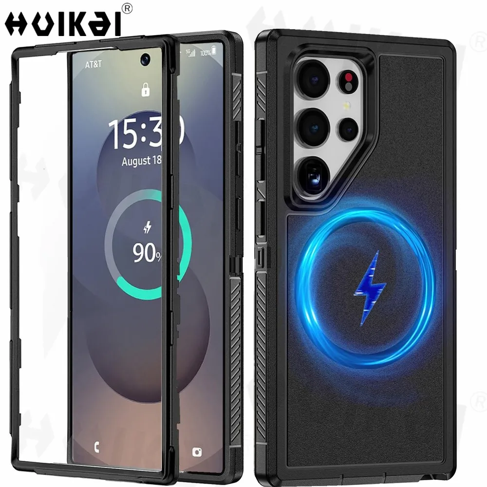Case for Samsung Galaxy S25 Ultra S24 Ultra S23 Magnetic Heavy Duty Drop Protection Full Body Rugged Dust Proof Military Covers
Case for Samsung Galaxy S25 Ultra S24 Ultra S23 Magnetic Heavy Duty Drop Protection Full Body Rugged Dust Proof Military Covers