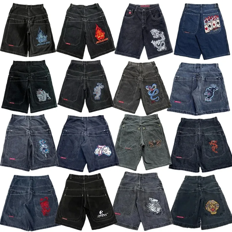 JNCO мешковатые джинсовые шорты в стиле Харадзюку Y2K, джинсы в стиле хип-хоп, винтажный узор, летние мужские и женские готические мужские баскетбольные шорты, уличная одежда
JNCO мешковатые джинсовые шорты в стиле Харадзюку Y2K, джинсы в стиле хип-хоп, винтажный узор, летние мужские и женские готические мужские баскетбольные шорты, уличная одежда