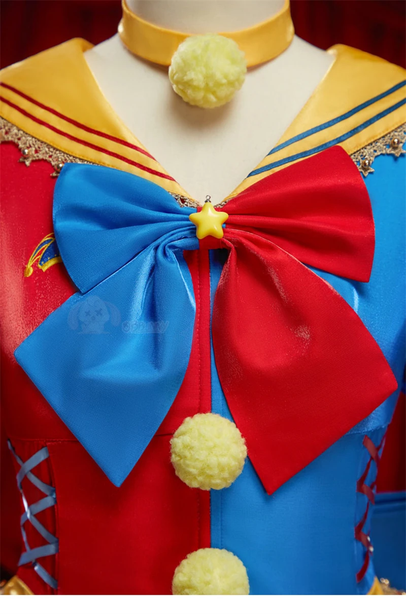 illusional The Amazing Digital Circus Pomni Cosplay Costume Anime Jocker set Fan art lolita dress Halloween costumes for women
illusional The Amazing Digital Circus Pomni Cosplay Costume Anime Jocker set Fan art lolita dress Halloween costumes for women