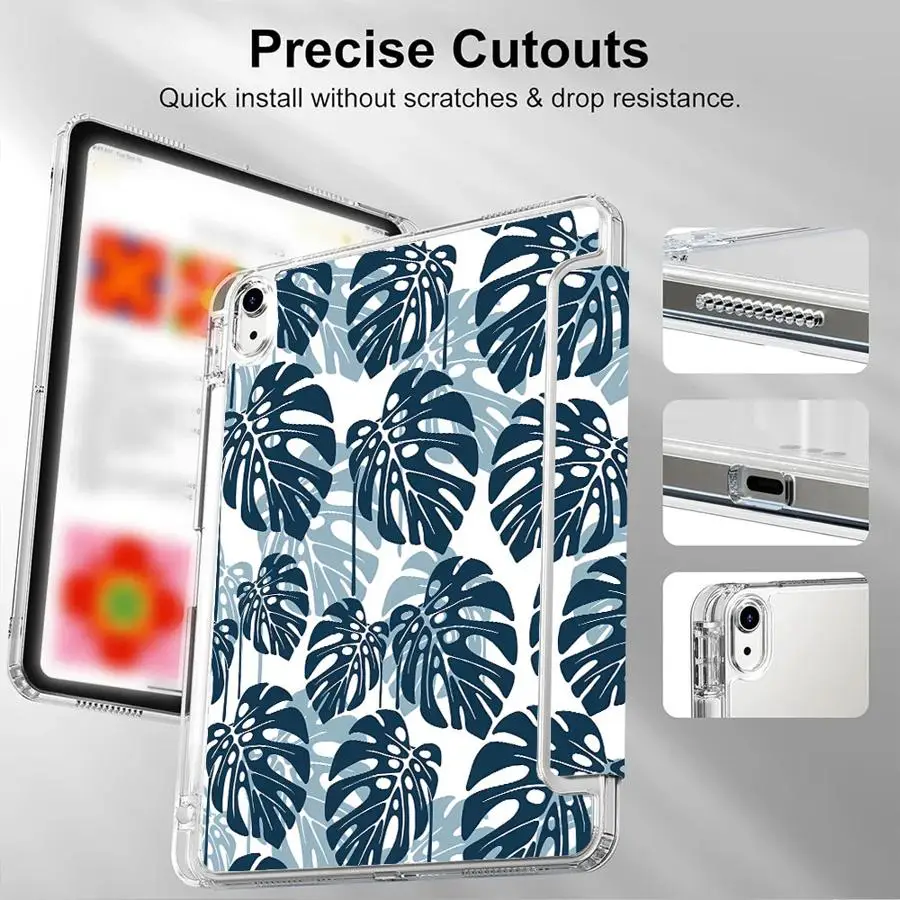Monstera Leaves Holder Cover Tablet Case For iPad 11th 10th 9th 8th 7th 12.9inch Mini 6 7 Pro 2025 Air 4 5 M3 M2 M4 11inch
Monstera Leaves Holder Cover Tablet Case For iPad 11th 10th 9th 8th 7th 12.9inch Mini 6 7 Pro 2025 Air 4 5 M3 M2 M4 11inch