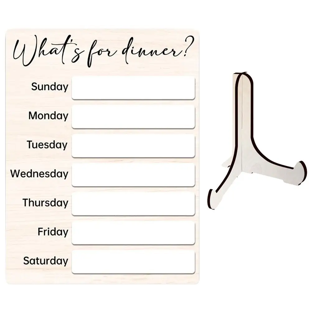 Magnetic Menu Dry Erase Fridge Kitchen Home Wooden Supplies Meal Planner Weekly ganizer Meal Board Refrigerator
Magnetic Menu Dry Erase Fridge Kitchen Home Wooden Supplies Meal Planner Weekly ganizer Meal Board Refrigerator